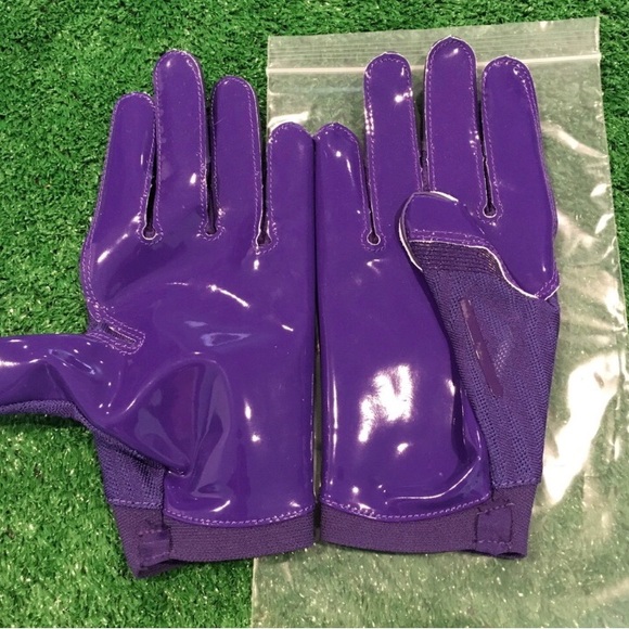 NEW NIKE VAPOR KNIT 4.0 WR FOOTBALL GLOVES LARGE WITH STREAMER TOWEL - Picture 4 of 7